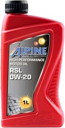 

Моторное масло Alpine RSL 0W-20 1л