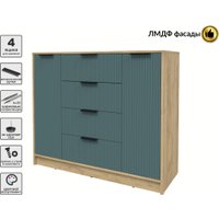 Тумба Интерлиния Концепт Лайн КТ-Т120 (дуб золотой/верде)