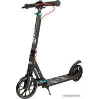 Двухколесный подростковый самокат Tech Team Delta 2021 (черный/оранжевый)