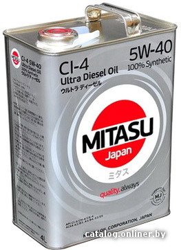 Моторное масло Mitasu MJ-212 5W-40 4л