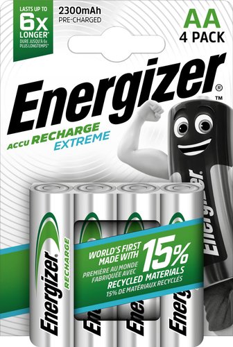 Аккумулятор Energizer Recharge Extreme AA 2300mAh 4 шт.