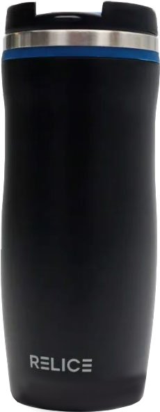 

Термокружка Relice RL-8403 400мл (черный/синий)