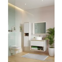  Cersanit Тумба под умывальник со столешницей Louna 80 SZ-LOU80-BL/WH