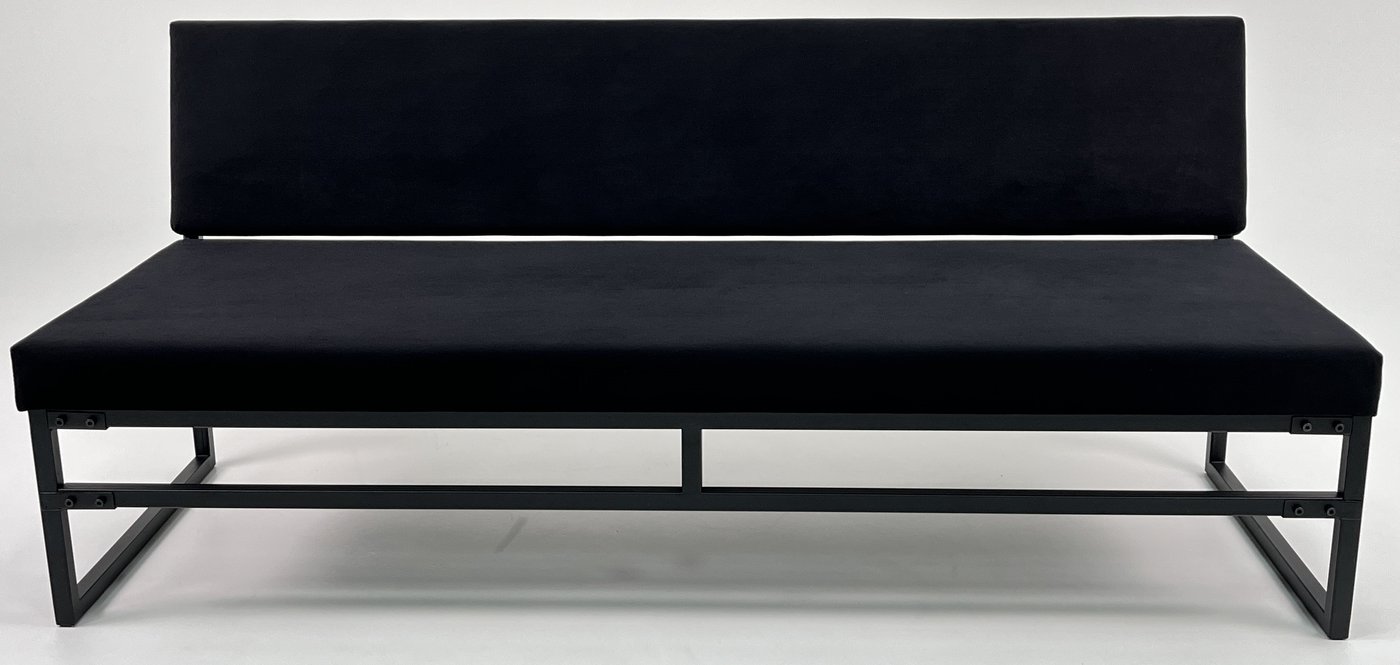 

Диван N3 ЛофтМодус 200х70х82 см (черный)