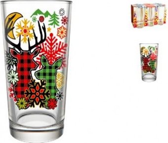 Набор стаканов для воды и напитков Славянская Керамика Скандинавия дек-146-д4