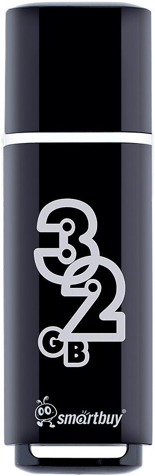 USB Flash SmartBuy Glossy Black 32GB (SB32GBGS-K)
