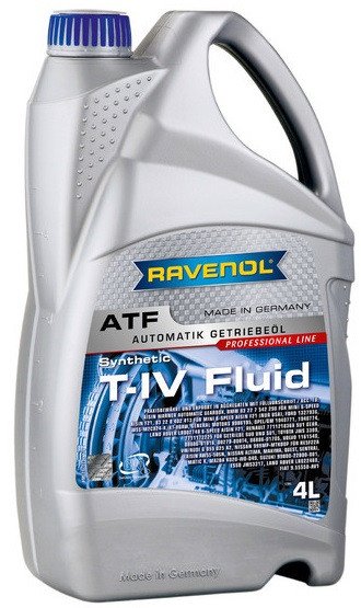 Трансмиссионное масло Ravenol ATF T-IV Fluid 4л