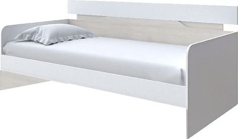 

Кровать-тахта PROxSON Milton 120x190 (белый/дуб шамони светлый 124)