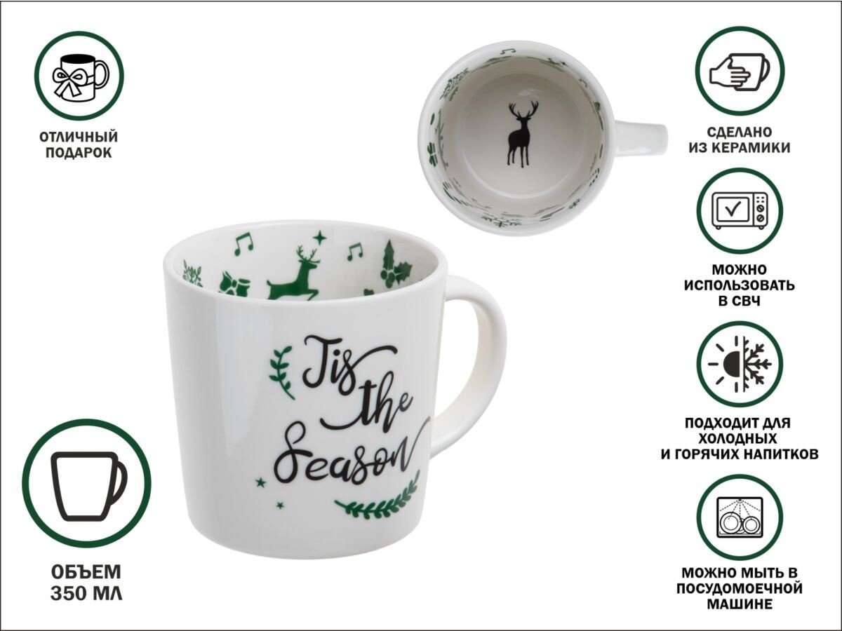 

Кружка Perfecto Linea Snowflake Magic-3 30-202513