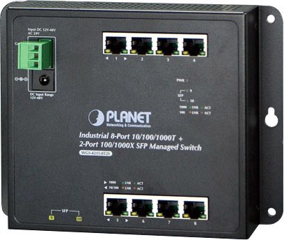

Управляемый коммутатор 2-го уровня PLANET WGS-4215-8T2S