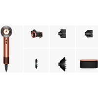 Фен Dyson HD16 Supersonic Nural Straight+Wavy (с переходником на евровилку, янтарный шелк)