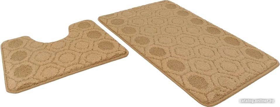 Набор ковриков Shahintex Актив Icarpet 002 60x100/60x50 836383 (капучино 17)