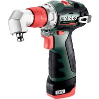 Дрель-шуруповерт Metabo PowerMaxx BS BL Q T03490БП (с 2-мя АКБ, кейс)