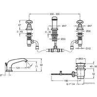 Смеситель Jacob Delafon Cleo E24306-CP