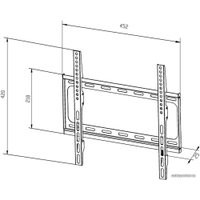 Кронштейн для телевизора iiyama WM1044-B1 (черный)
