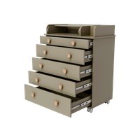 Детский комод Incanto Мишка с органайзером 800/5 PK-0060/06 (кашемир)
