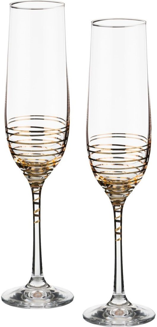 

Набор бокалов для шампанского Bohemia Crystal Viola 40729/M8441/190