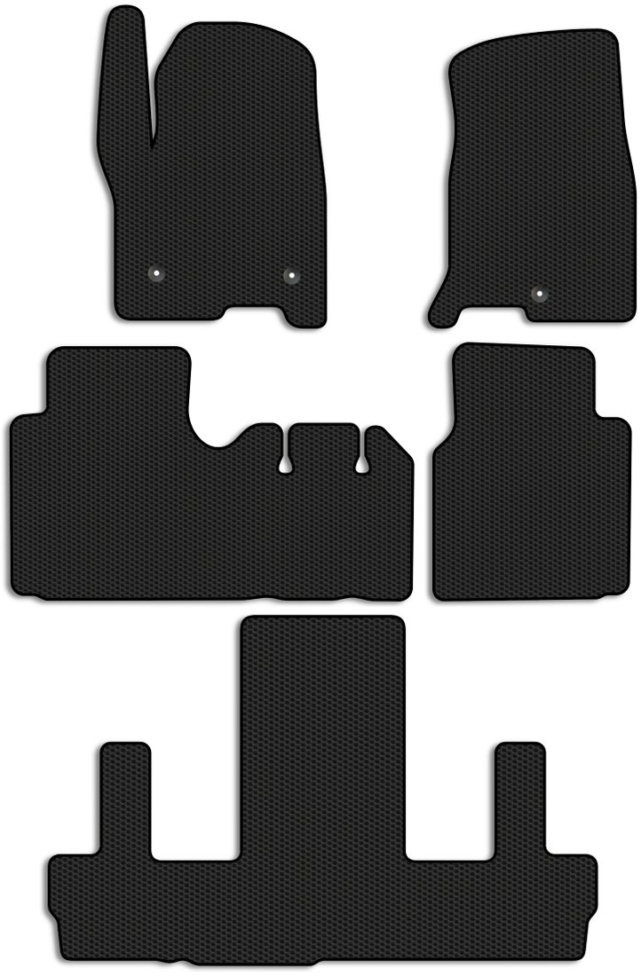 

Комплект ковриков для авто Alicosta GMC Yukon IV (suv / K2UG) 2014 - Н.В. +3 ряд