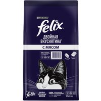 Сухой корм для кошек Felix Двойная вкуснятина с мясом (10 кг)