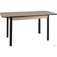 Кухонный стол Signal Diego II DIEGO2DAC105 (дуб артизан/черный)