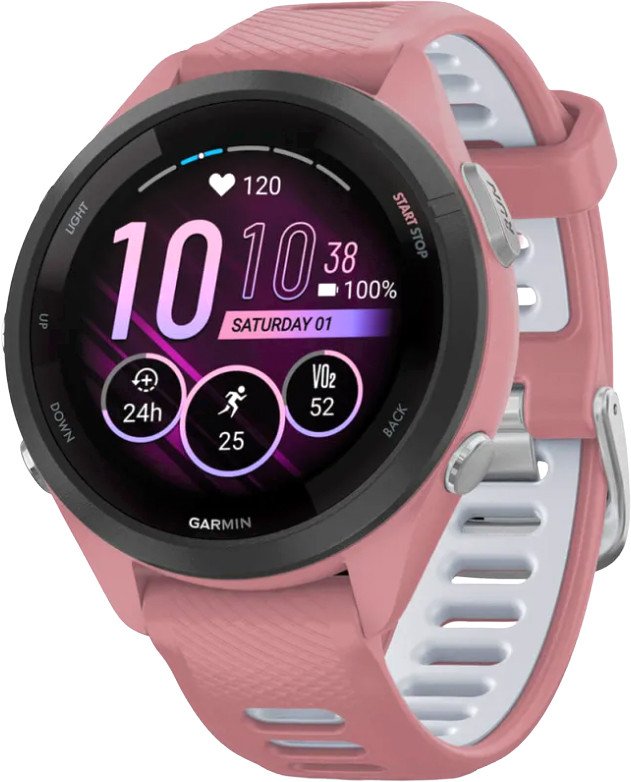 

Умные часы Garmin Forerunner 265S (светло-розовый/пудрово-серый)