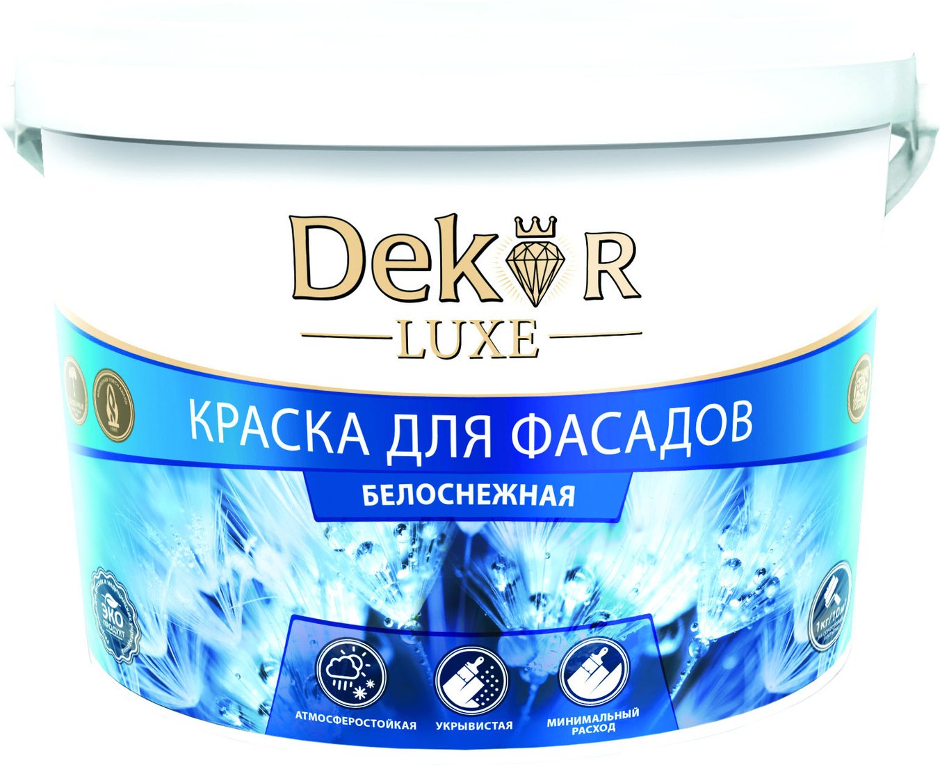 

Краска Dekor ВД-АК 111 25 кг (белоснежный)