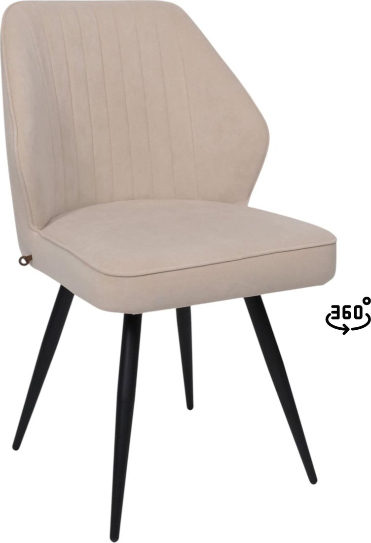 

Стул Мамадома Michael-R1 360 (b03 Cream Lux/черный)