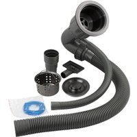 Кухонная мойка Schtoff Best Decor Black 4550 + коландер KR-1 BLACK + дозатор SD-1 BLACK, комплект