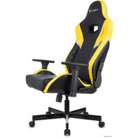 Игровое (геймерское) кресло Knight Thunder 5X (черный/желтый)