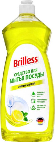 

Средство для мытья посуды Brilless Лимон и мята 1 л