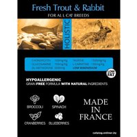 Сухой корм для кошек Ambrosia Grain Free (для стерилизованных, свежая форель и кролик) 1.5 кг