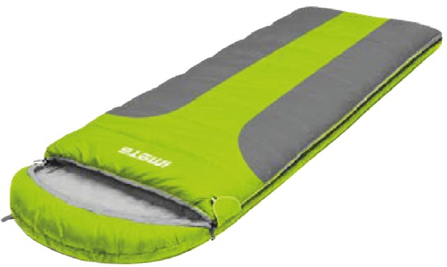 

Спальный мешок Atemi Quilt 250R (правая молния, салатовый/серый)