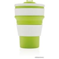 Термокружка Xindao P432.607 350 мл (зеленый/белый)