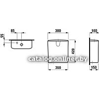 Бачок для унитаза Laufen Palace 287030008731