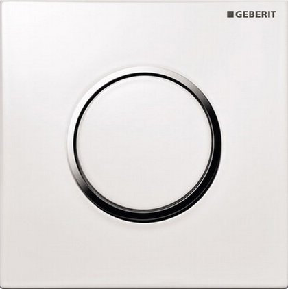 

Панель смыва Geberit Sigma 10 HyTouch 116.015.KJ.1 (белый/хром глянцевый)