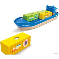 Набор Hape Грузовой корабль и подъемный кран. У моря E3792-HP