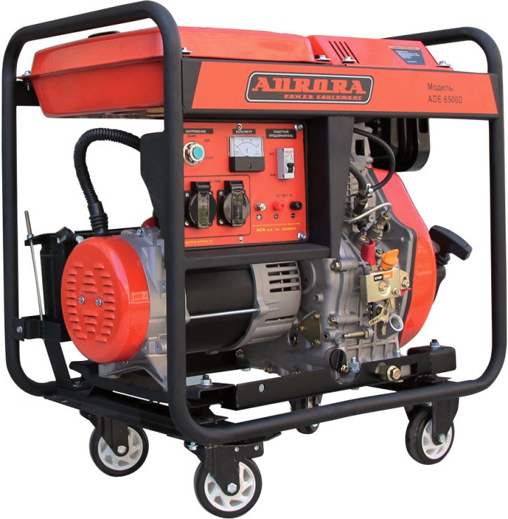 

Дизельный генератор Aurora ADE 6500 D