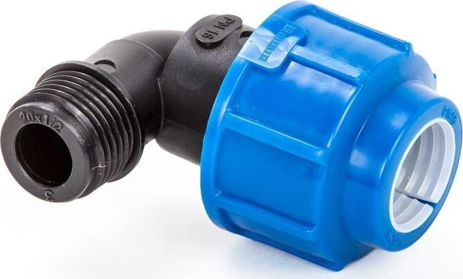 

Фитинг Lammin Отвод с наружной резьбой для ПЭ труб 32х1 1/4"