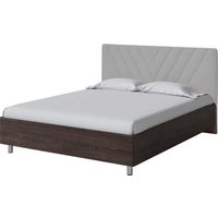 Кровать PROxSON Ora 160x200 (дуб кантербери/Teddy 022 стальной)