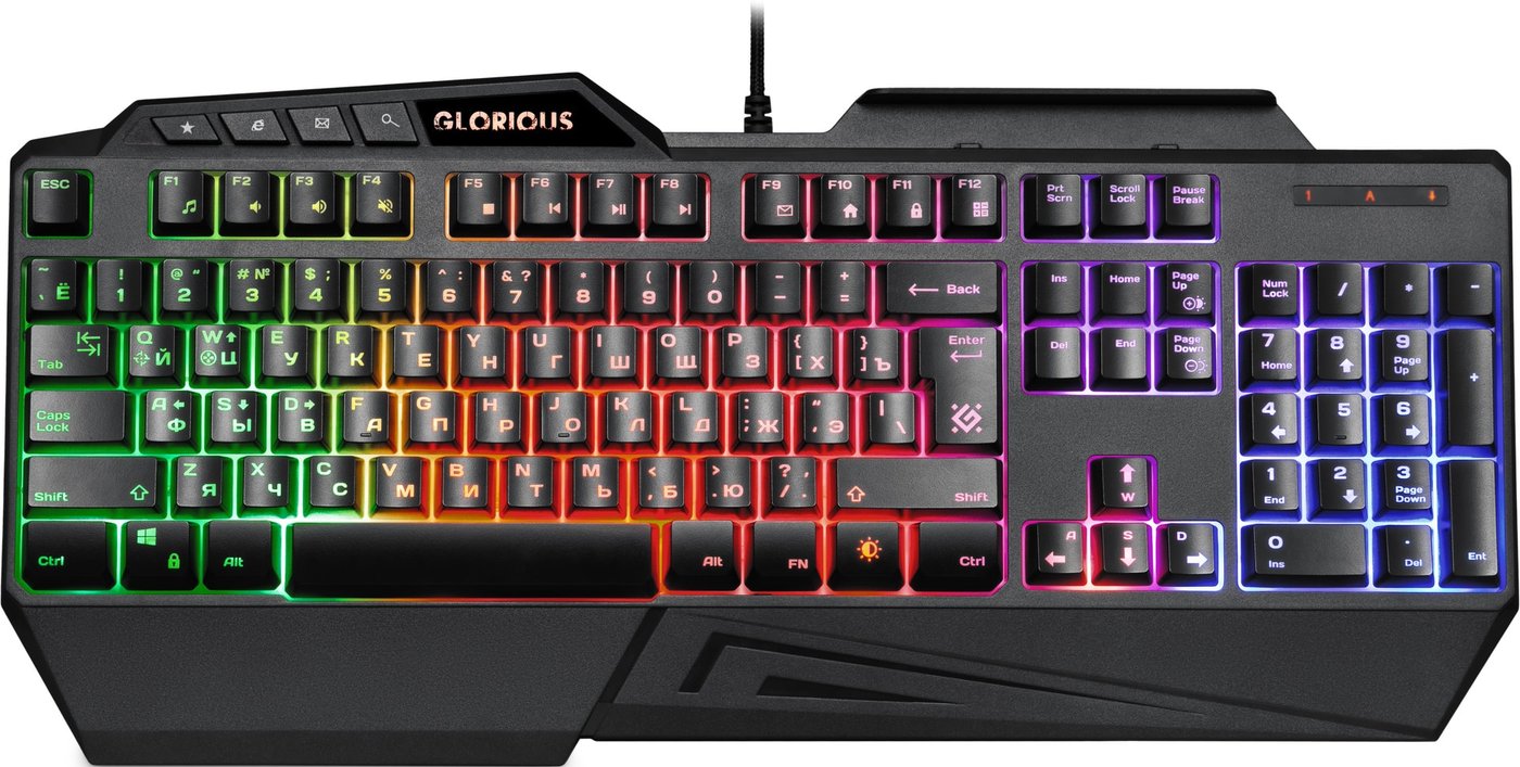 

Клавиатура Defender Glorious GK-310L RU
