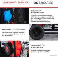 Дизельный генератор Fubag DS 6500 A ES