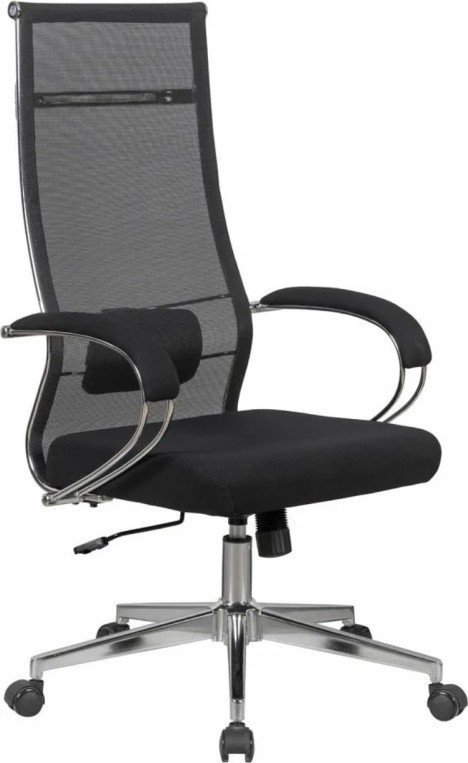 

Офисное кресло SitUp Merida chrome (сетка Black/ткань Black)
