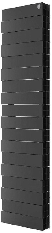 

Биметаллический радиатор Royal Thermo PianoForte Tower 300 Noir Sable (18 секций)