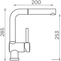 Смеситель Schock Piega-D (хром)
