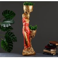 Кашпо Хорошие сувениры Девушка с двумя кашпо 3739356