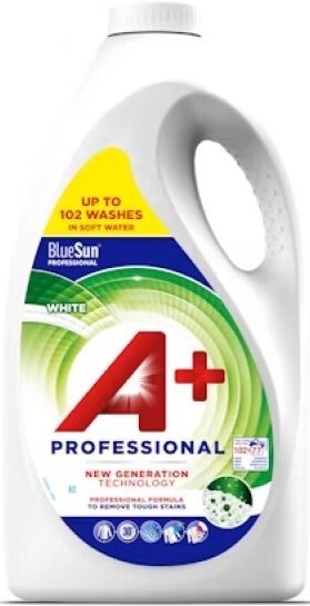 

Гель для стирки A+ Professional White для белого белья (4.6 л)