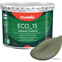 Краска Finntella Eco 15 Oliivi F-10-1-3-FL021 2.7 л (темно-зеленый)