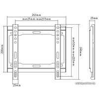 Кронштейн для телевизора Brateck LP34-22F