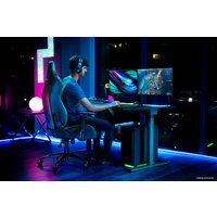 Игровое (геймерское) кресло Razer Iskur (черный/зеленый)