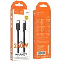 Кабель Hoco X115 240W USB Type-C - USB Type-C (1 м, черный) в Орше